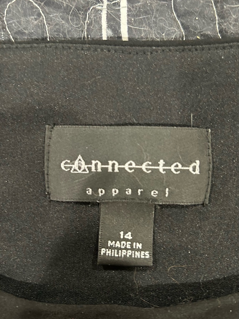 connected apparel Black Ruched Midi Sheath Dress - Picture 7 of 7
